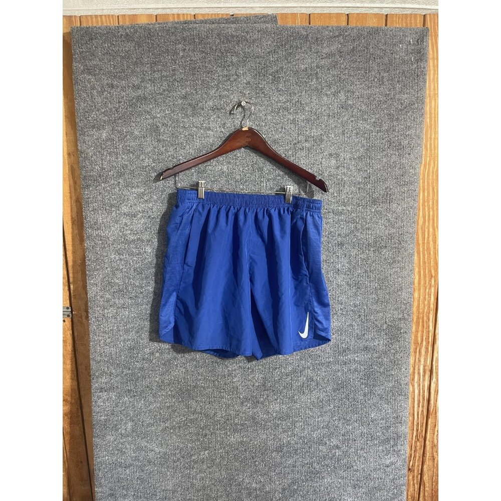 Nike Shorts Mens Large Blue Dri-Fit Running Lightweight Athletic AJ7687-438